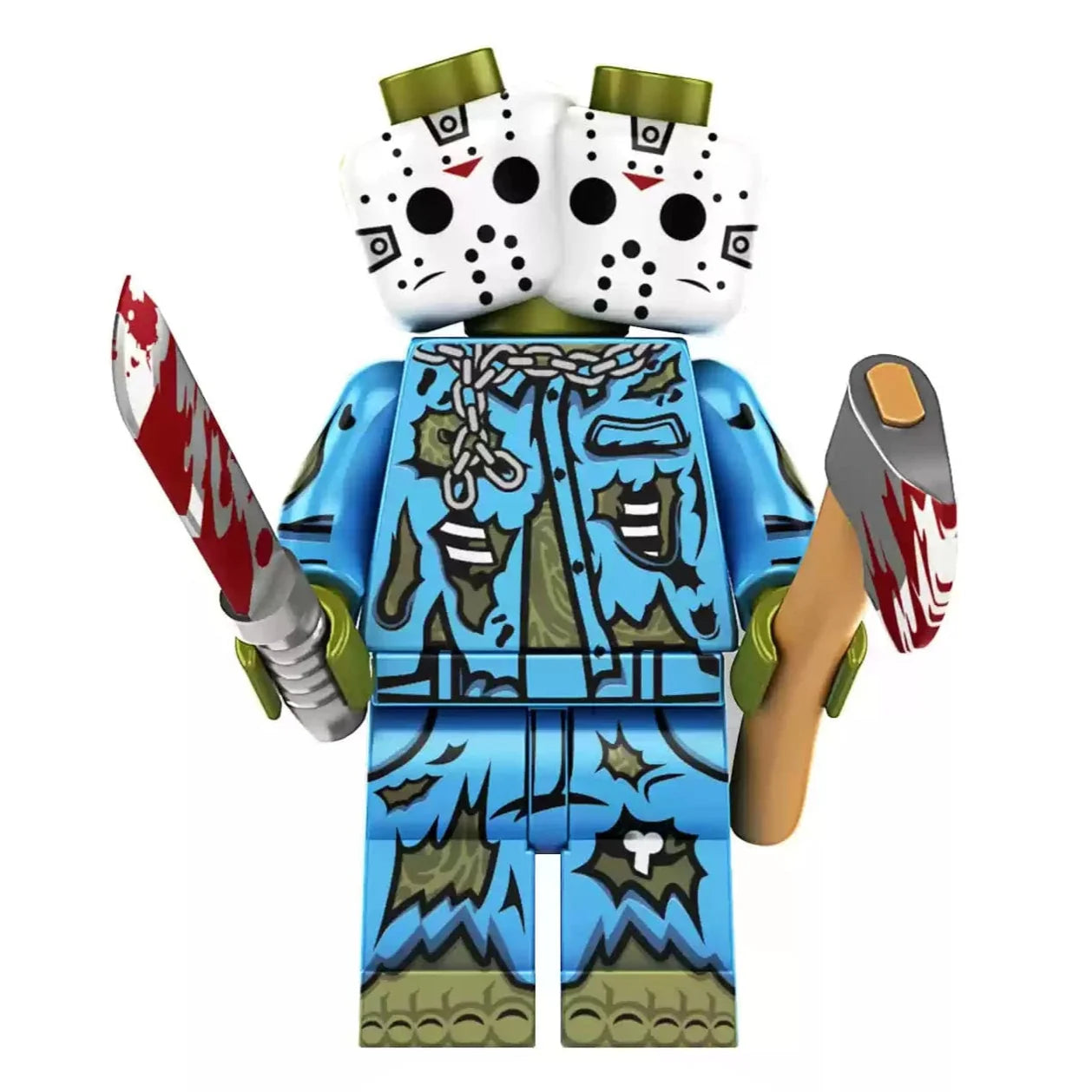 Jason Voorhees Custom Horror Minifigure – Bricks N' Figs
