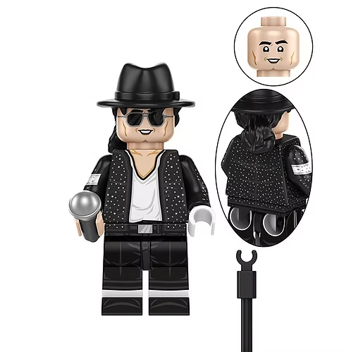 Michael Jackson Moonwalk Custom Minifigure