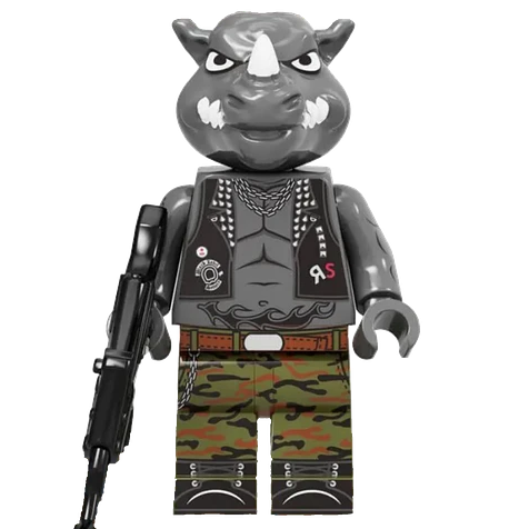 Rhinoceros from Mutant Ninja Turtles Minifigure