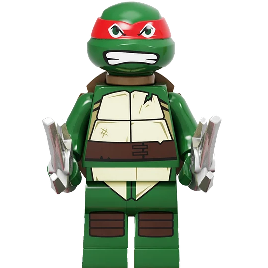 Raphael Mutant Ninja Turtles Minifigure