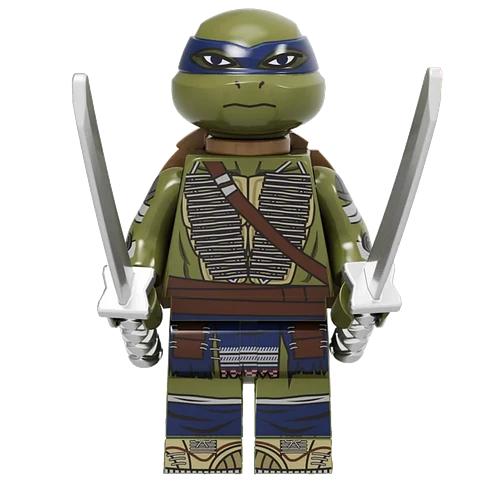 Leonardo Mutant Ninja Turtles Minifigure