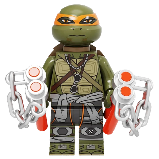 Michelangelo Mutant Ninja Turtles Minifigure