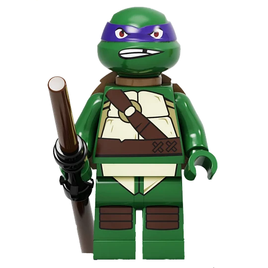 Donatello Mutant Ninja Turtles Minifigure
