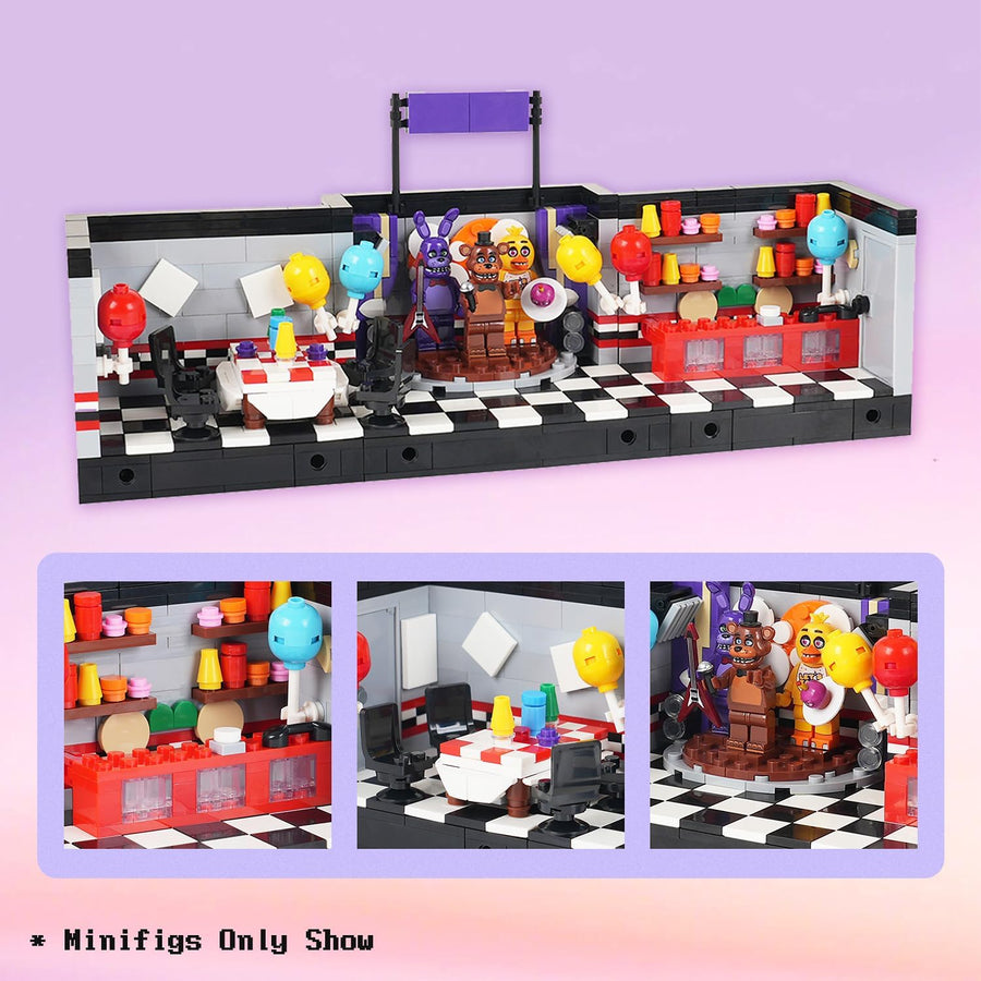 FNAF Animatronic Stage Set