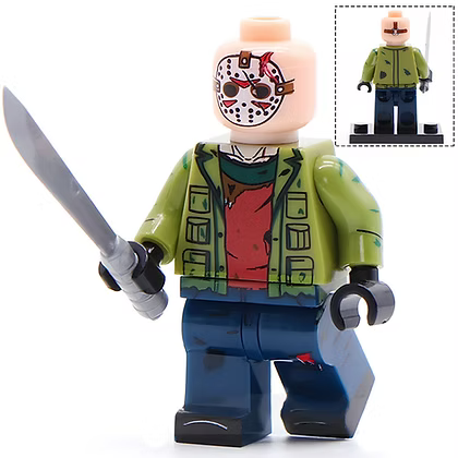 Jason Voorhees Horror Movie Custom Minifigure