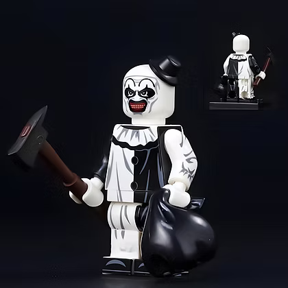 Art the Clown from Terrifier Custom Horror Minifigure