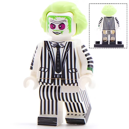 Michael Keaton Beetlejuice Custom Horror Minifigure