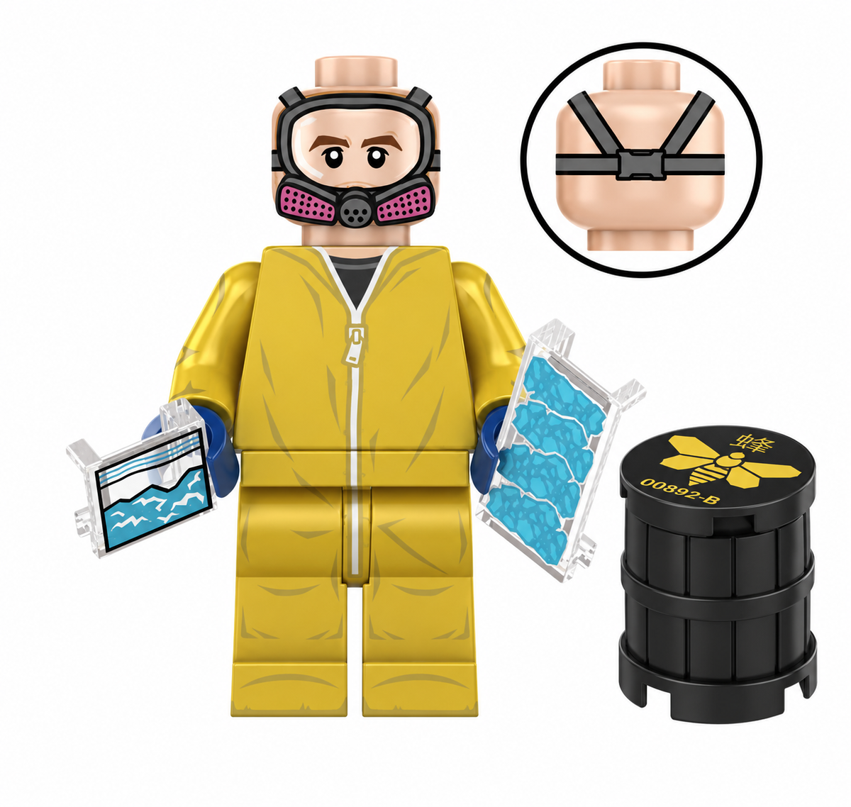 Jesse Hazmat Minifigure