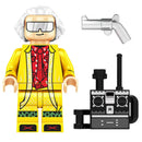 Doc Brown custom Minifigure from Back to the Future