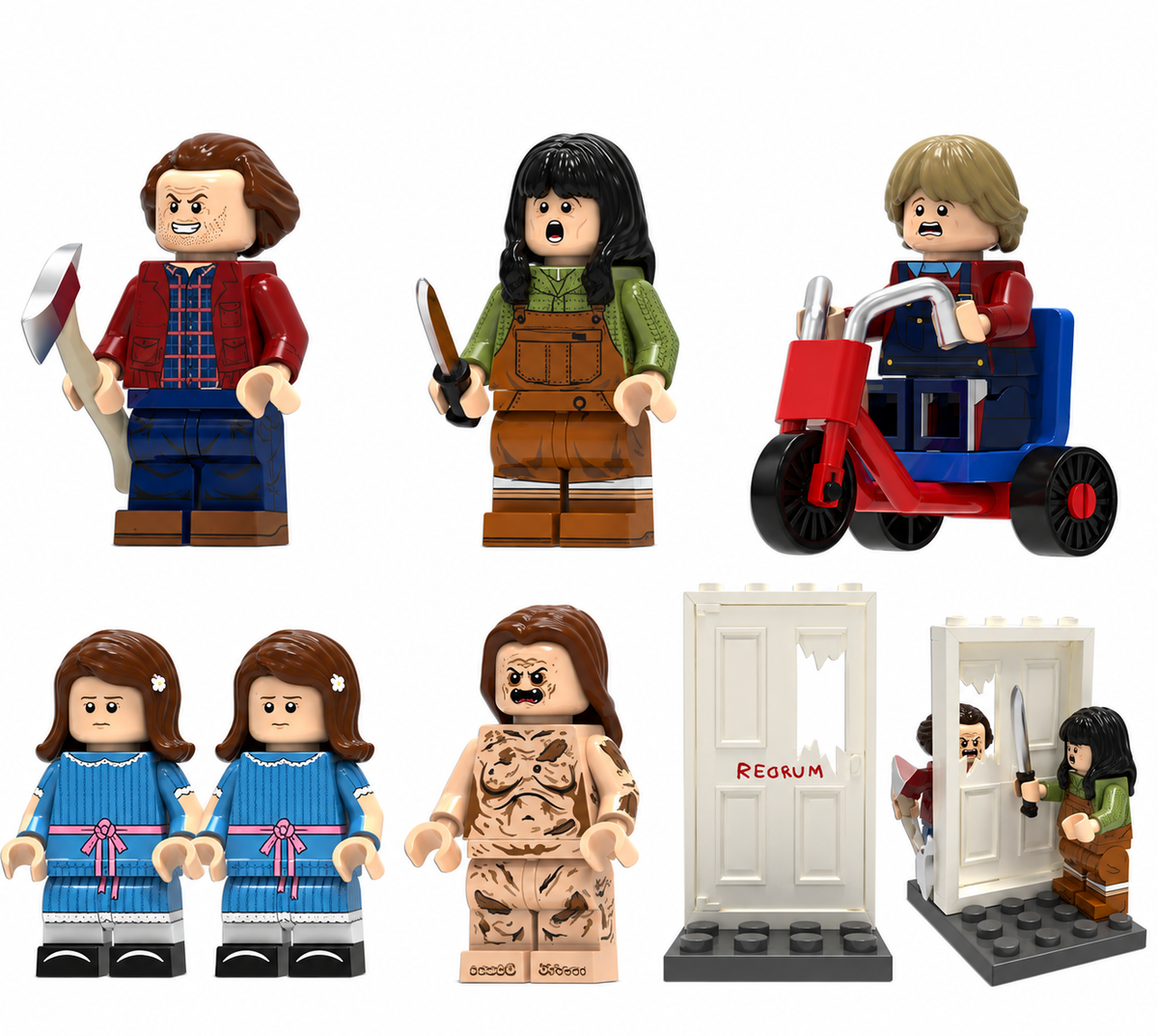 The Shining Complete Minifigure Set