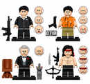 Classic Movie Icons – Set of 4 Custom Minifigures