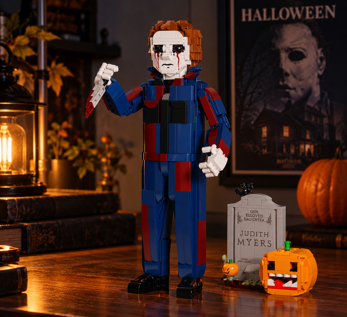 Michael Myers Halloween Horror Building Set