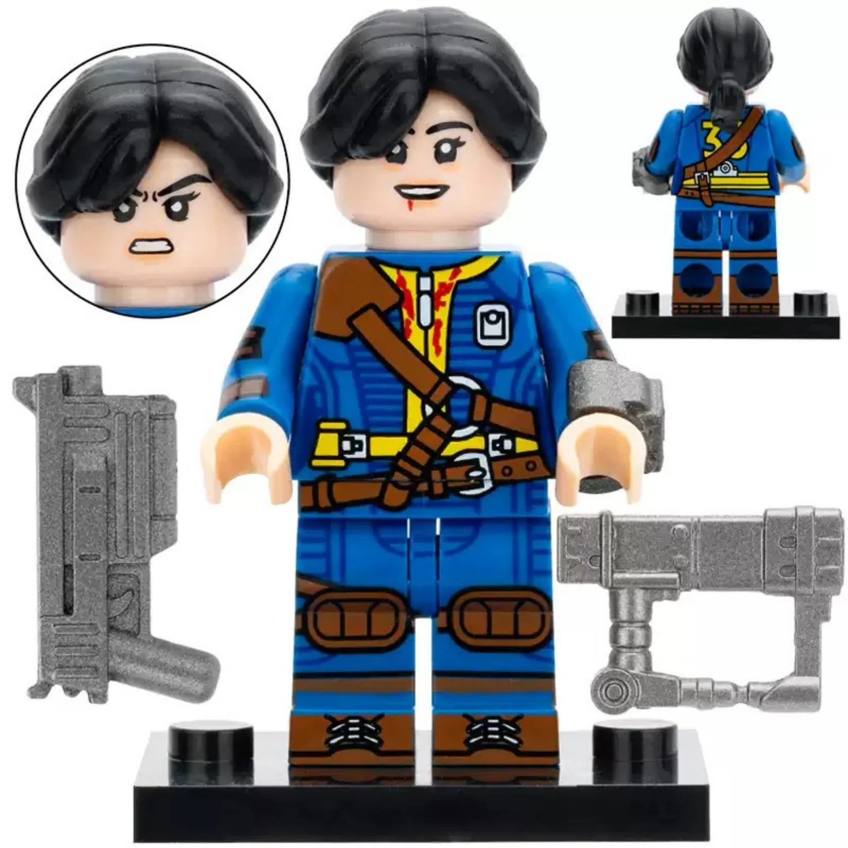 Fallout Lucy, Cooper, Maximus set of 3 Minifigures