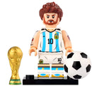 Messi Argentina Football Player Custom Minifigure