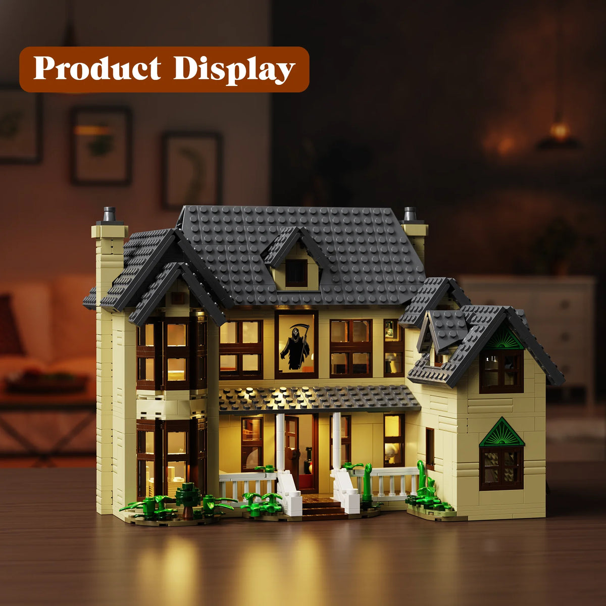 Scream Ghostface Horror House Building Set