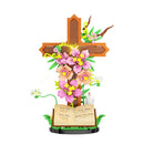 Jesus Cross Tulip Bible Flower set