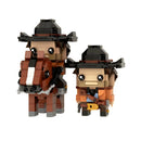 Western Outlaw Brick Headz