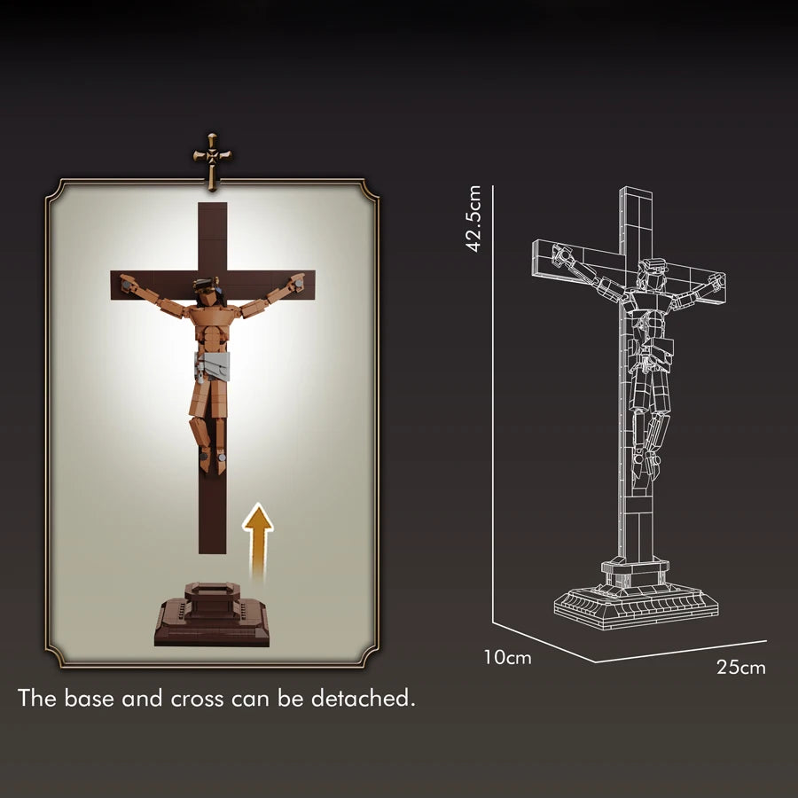 Crucifixion of Jesus Building Block Set