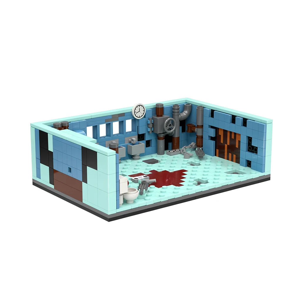 Jigsaw Bathroom Escape Building Set