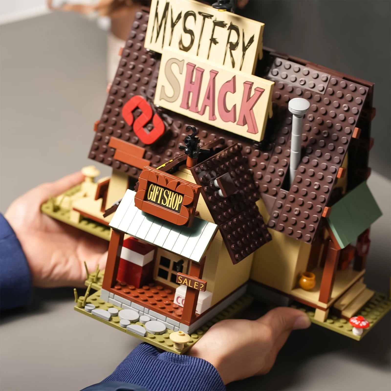 Mystery Shack Inspired Building Block Set
