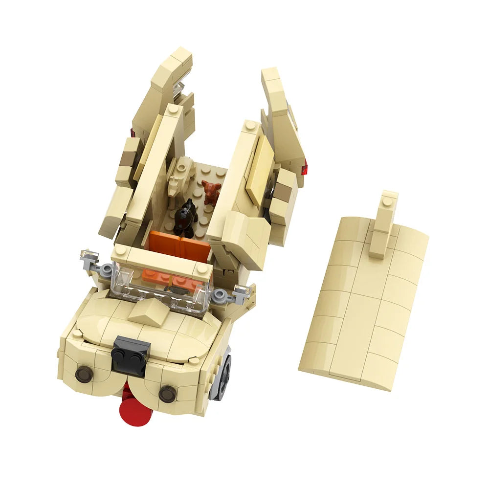 Dog Van Building Block Set