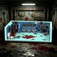 Jigsaw Bathroom Escape Building Set