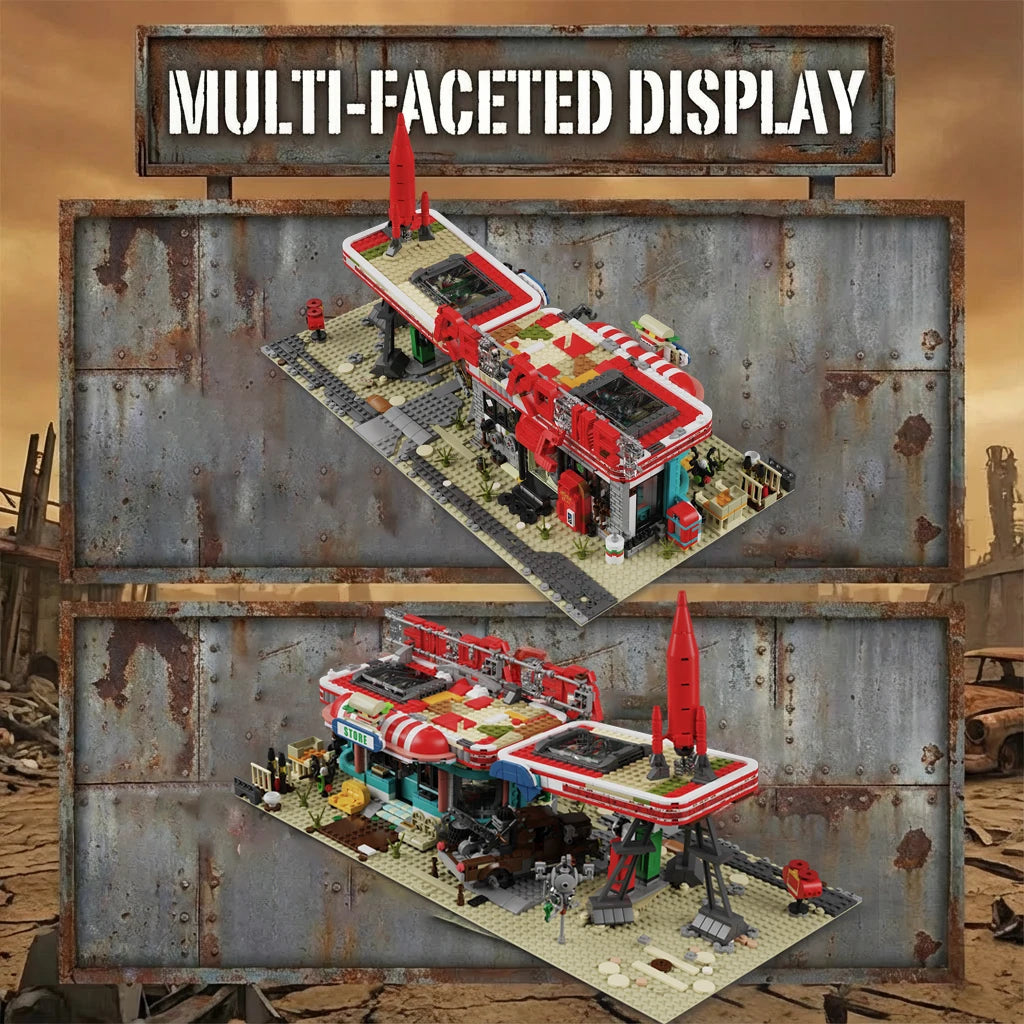 Wasteland Abandoned Gas Station