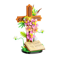 Jesus Cross Tulip Bible Flower set