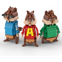 Chipmunk Building Block Set 3-in-1