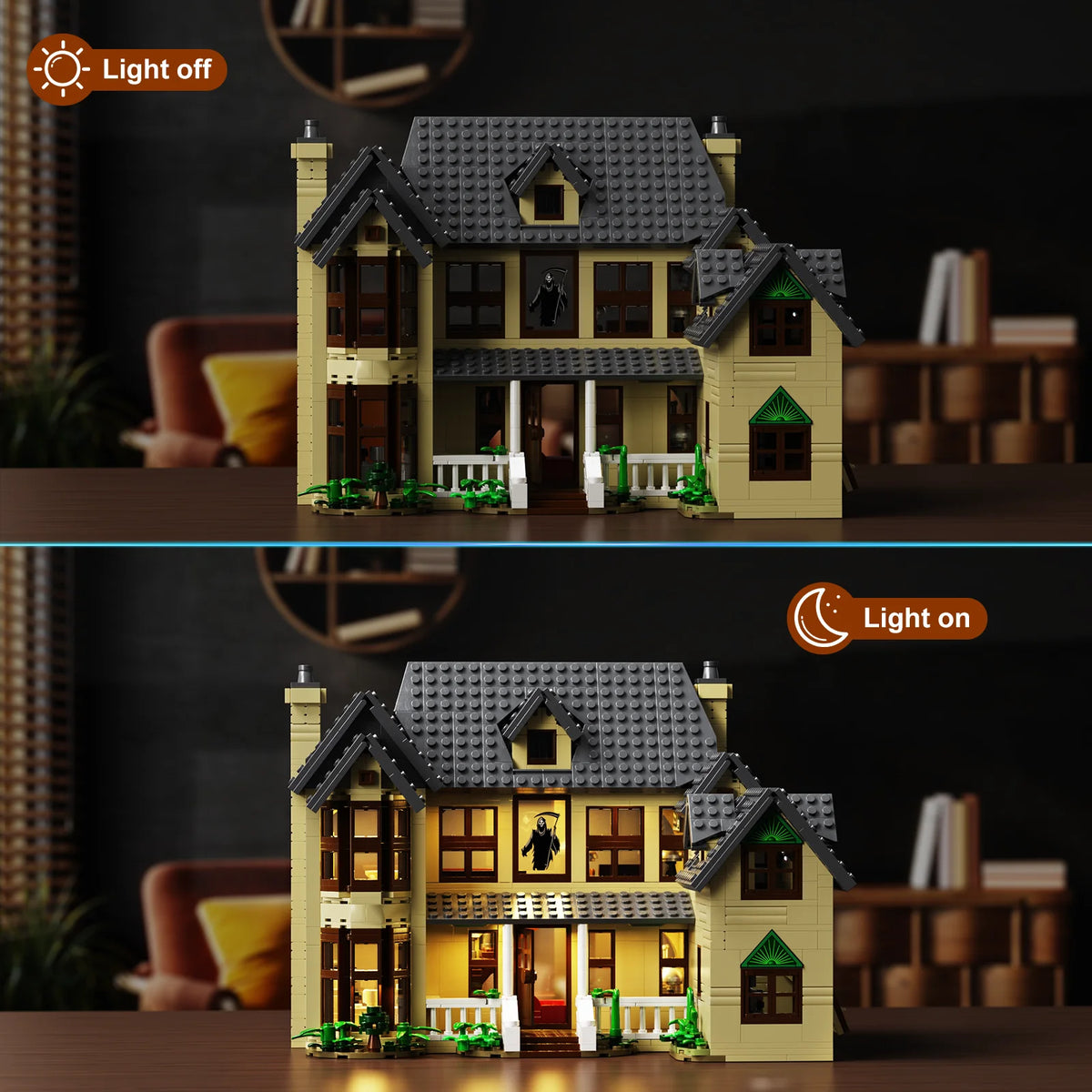Scream Ghostface Horror House Building Set