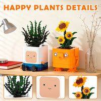 Happy Plants Building Block Set
