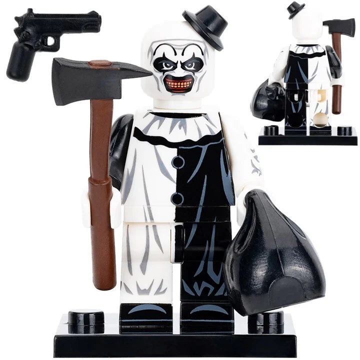 Art the Clown from Terrifier Custom Horror Minifigure