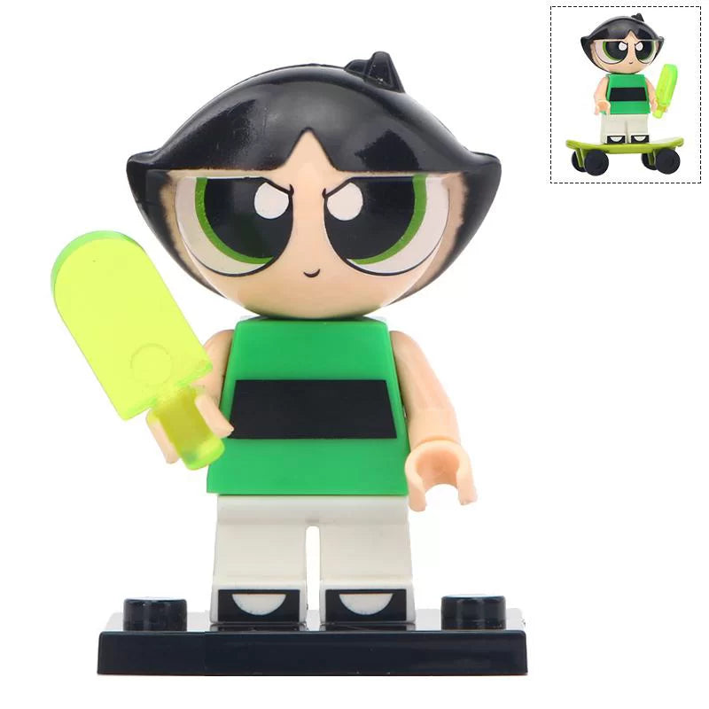 Set of 3 The Powerpuff Girls minifigure