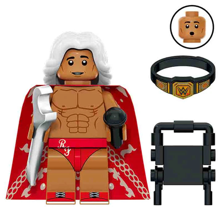 Ric Flair WWE Wrestler Custom Minifigure