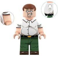 Peter Griffin From Family Guy Custom Minifigure