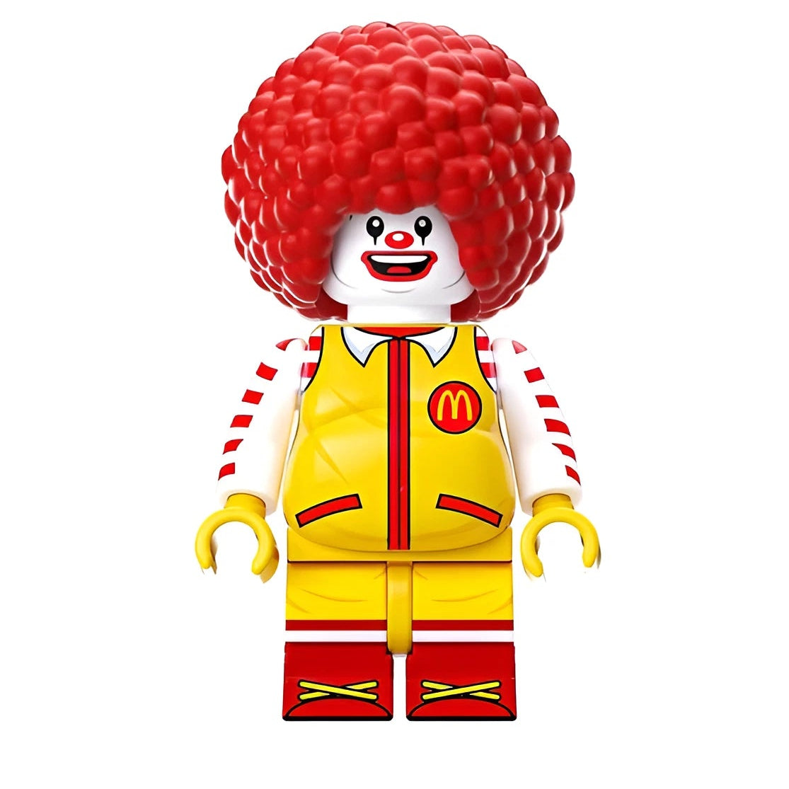 Fat Ronald McDonald Fast Food Clown Minifigure