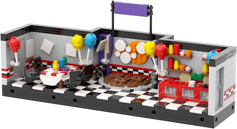 FNAF Animatronic Stage Set
